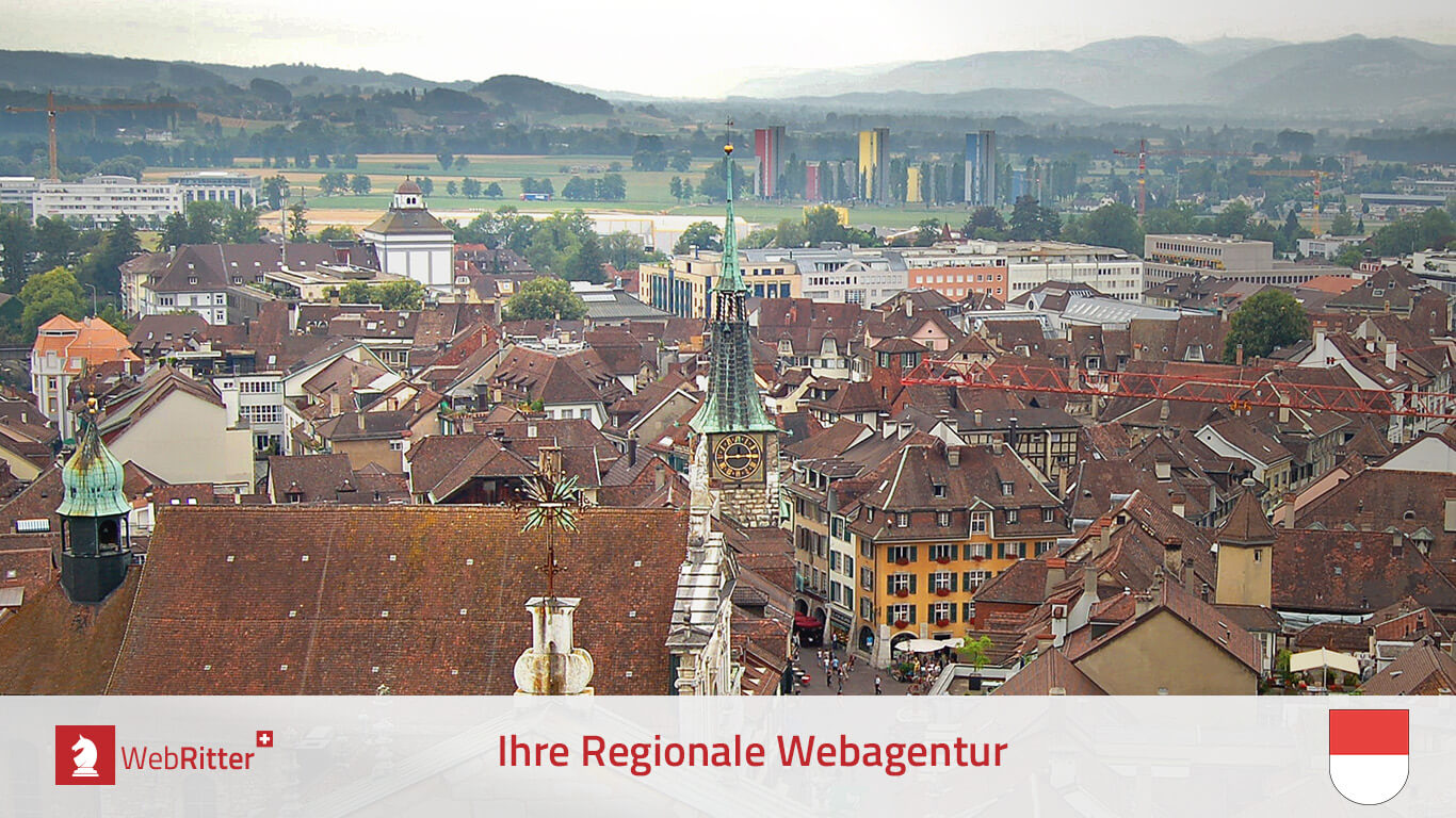 WebRitter Regionale Webdesign Agentur in Solothurn