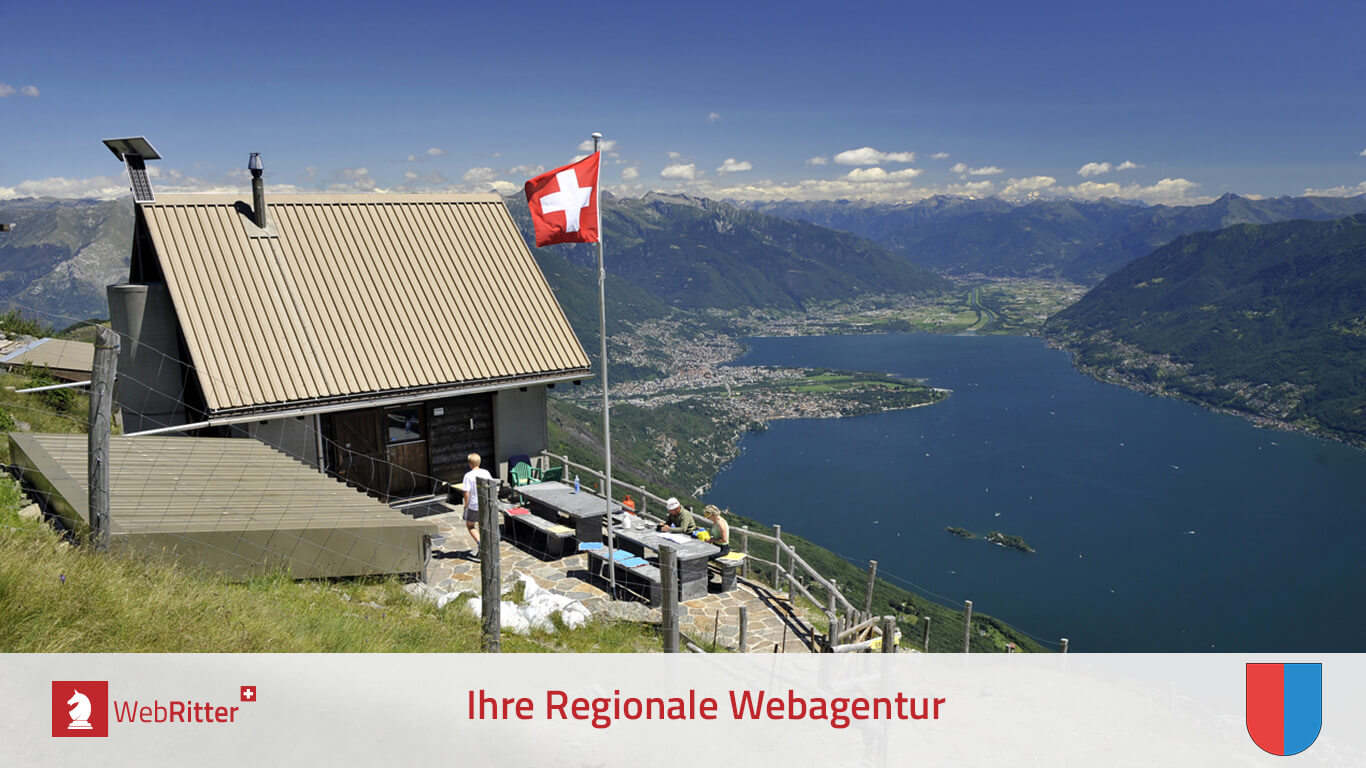 WebRitter Regionale Webdesign Agentur in Tessin, Ticino